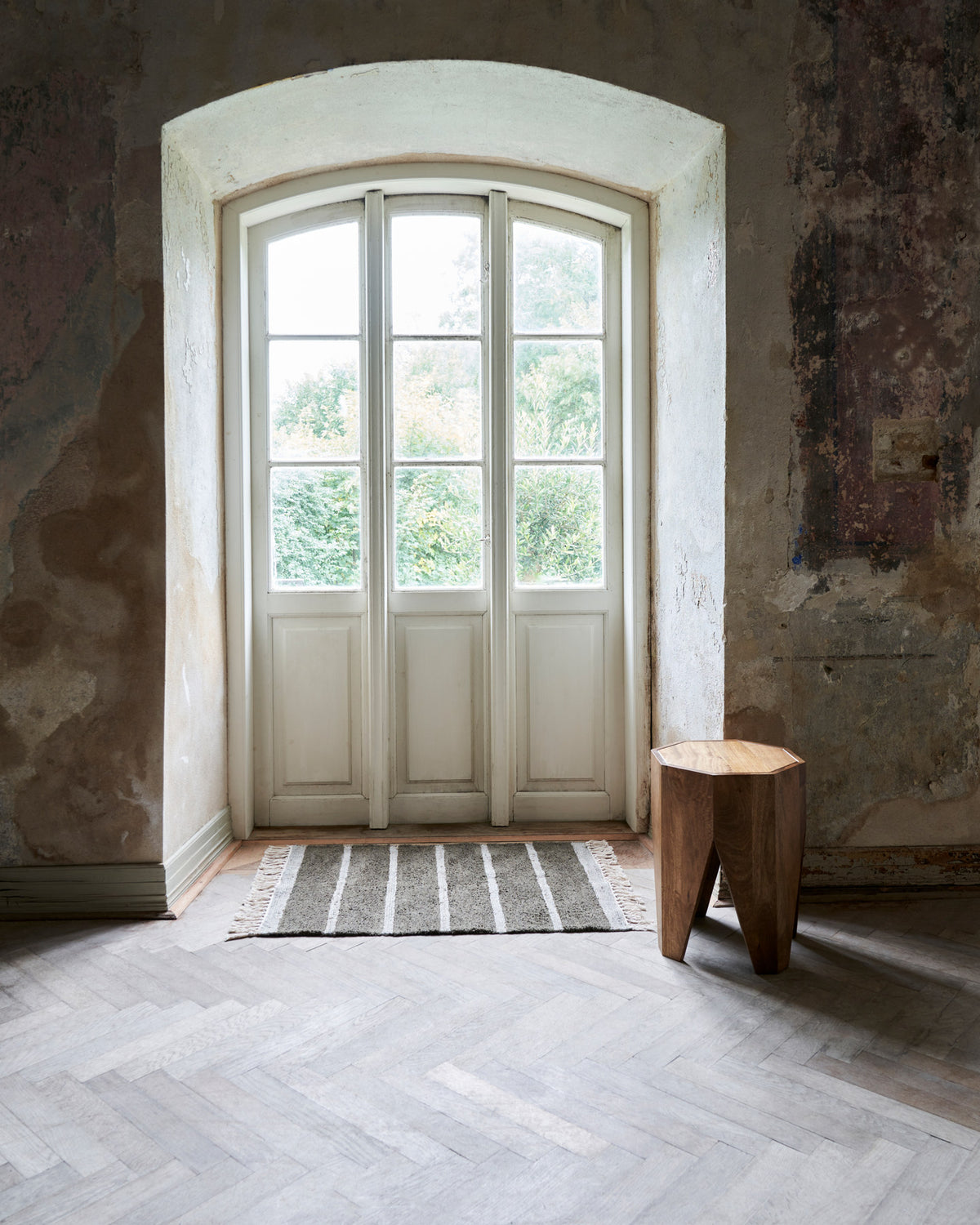 Teppich, Chen in Dunkelbraun präsentiert im Onlineshop von KAQTU Design AG. Teppich ist von House Doctor