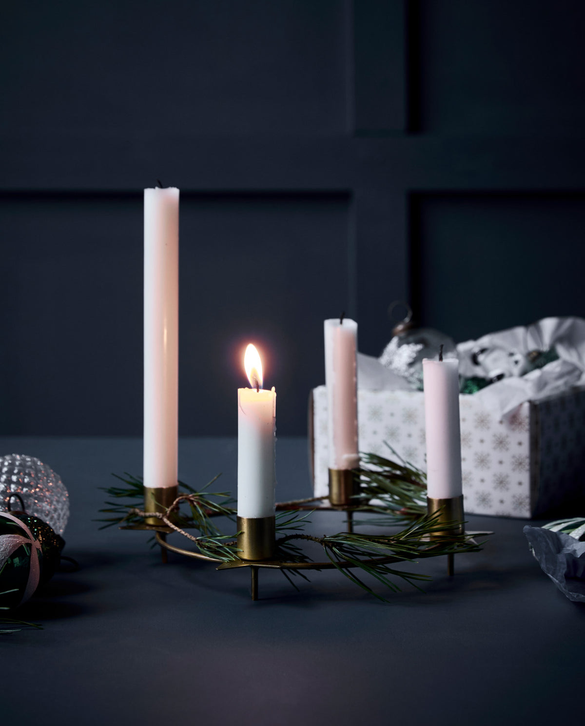 Kerzenständer, HDStage, Antikes Messing-Finish in Antikes Messing-Finish präsentiert im Onlineshop von KAQTU Design AG. Kerzenständer ist von House Doctor