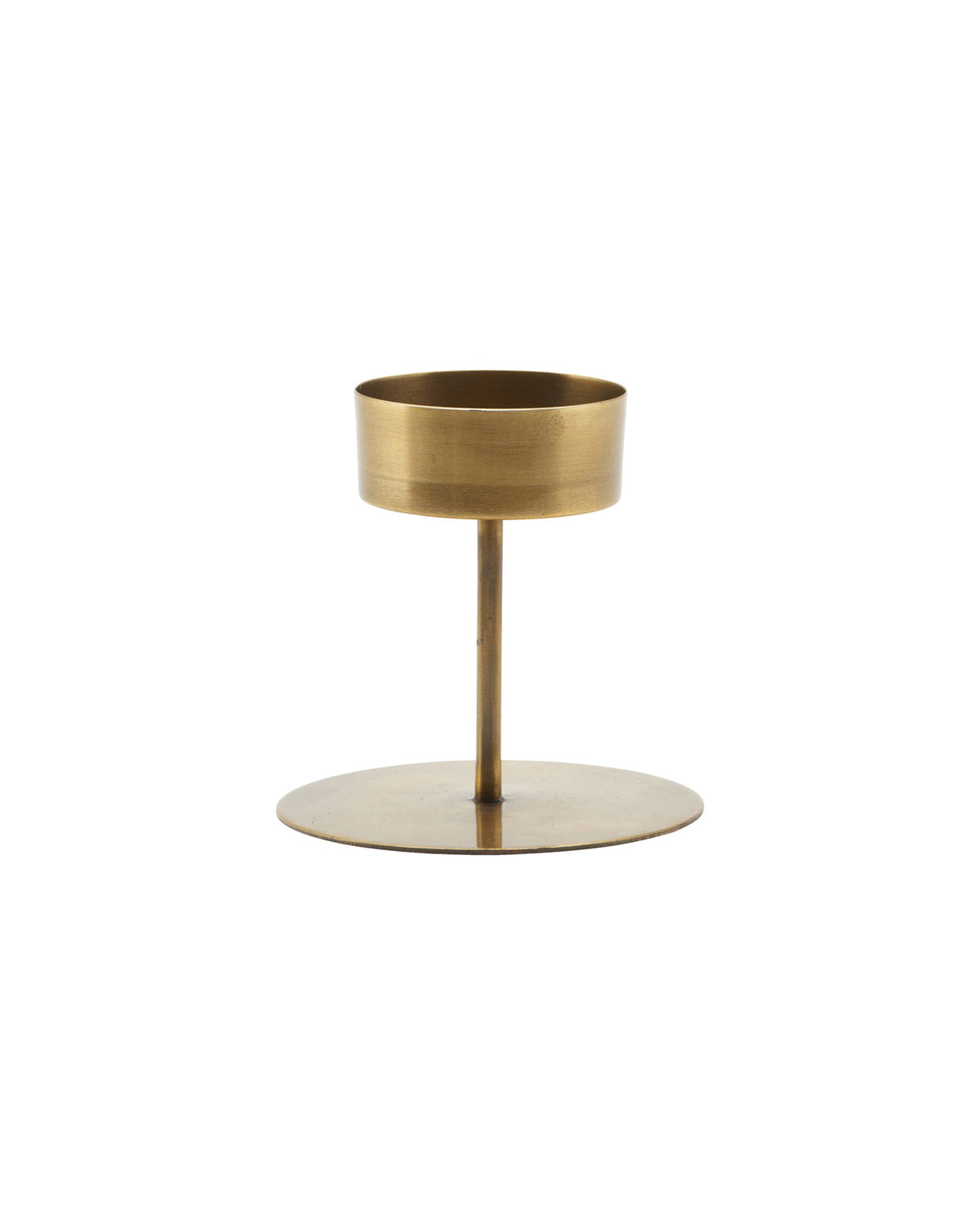 Teelicht, Anit in Antikes Messing präsentiert im Onlineshop von KAQTU Design AG. Einzelleuchter ist von House Doctor