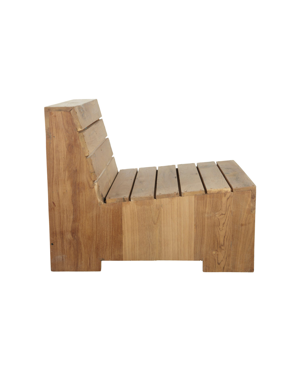 Lounge-Sessel, Woodie in Natur präsentiert im Onlineshop von KAQTU Design AG. Outdoor-Sessel ist von House Doctor