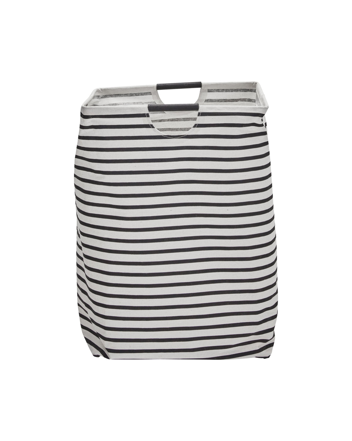 Wäschesack, HDstripes, Schwarz/Weiß in Schwarz/Weiß präsentiert im Onlineshop von KAQTU Design AG. Wäschekorb ist von House Doctor