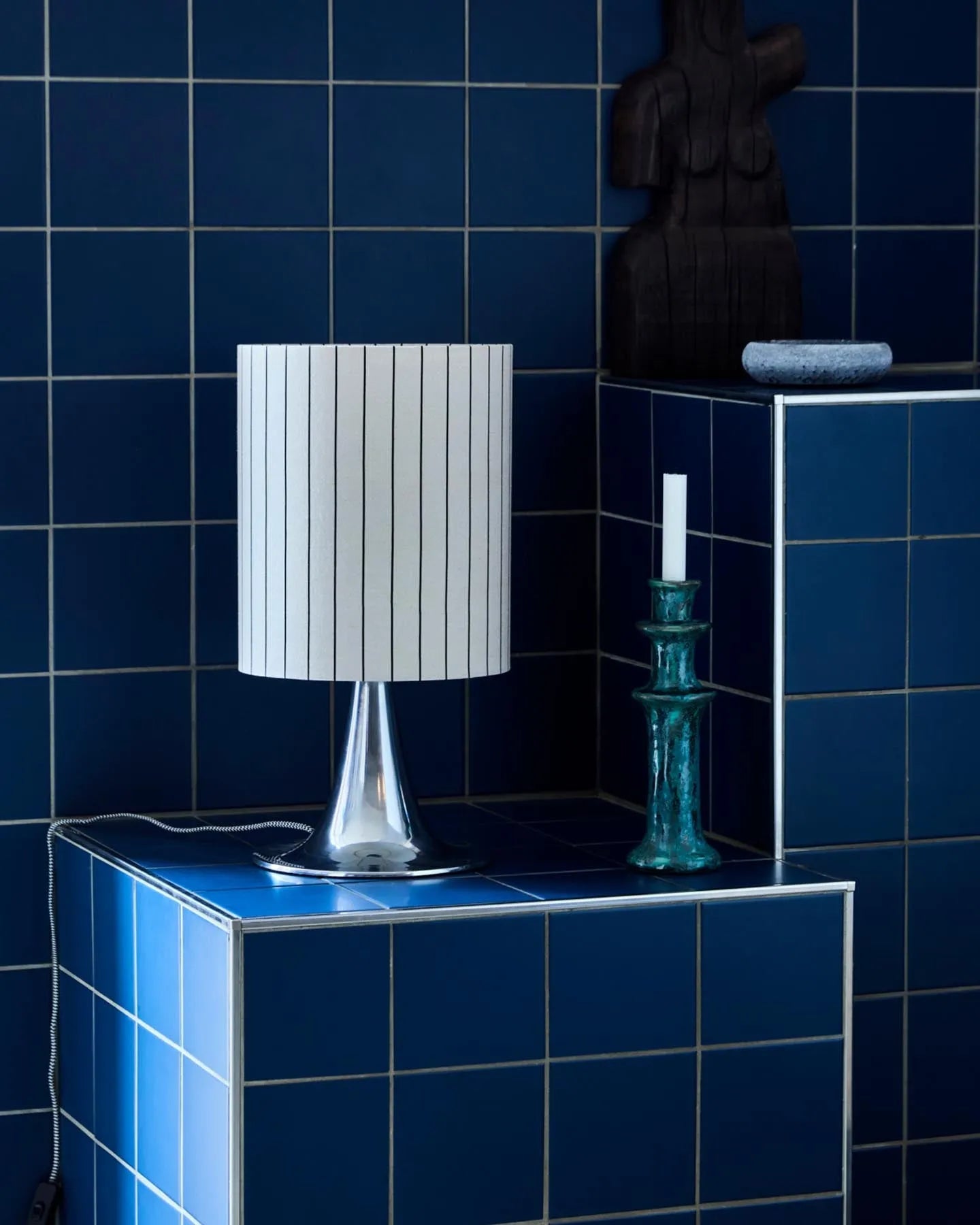 Tischleuchte, HDTulip, Silber-Finish in Silber-Finish präsentiert im Onlineshop von KAQTU Design AG. Tischleuchte ist von House Doctor