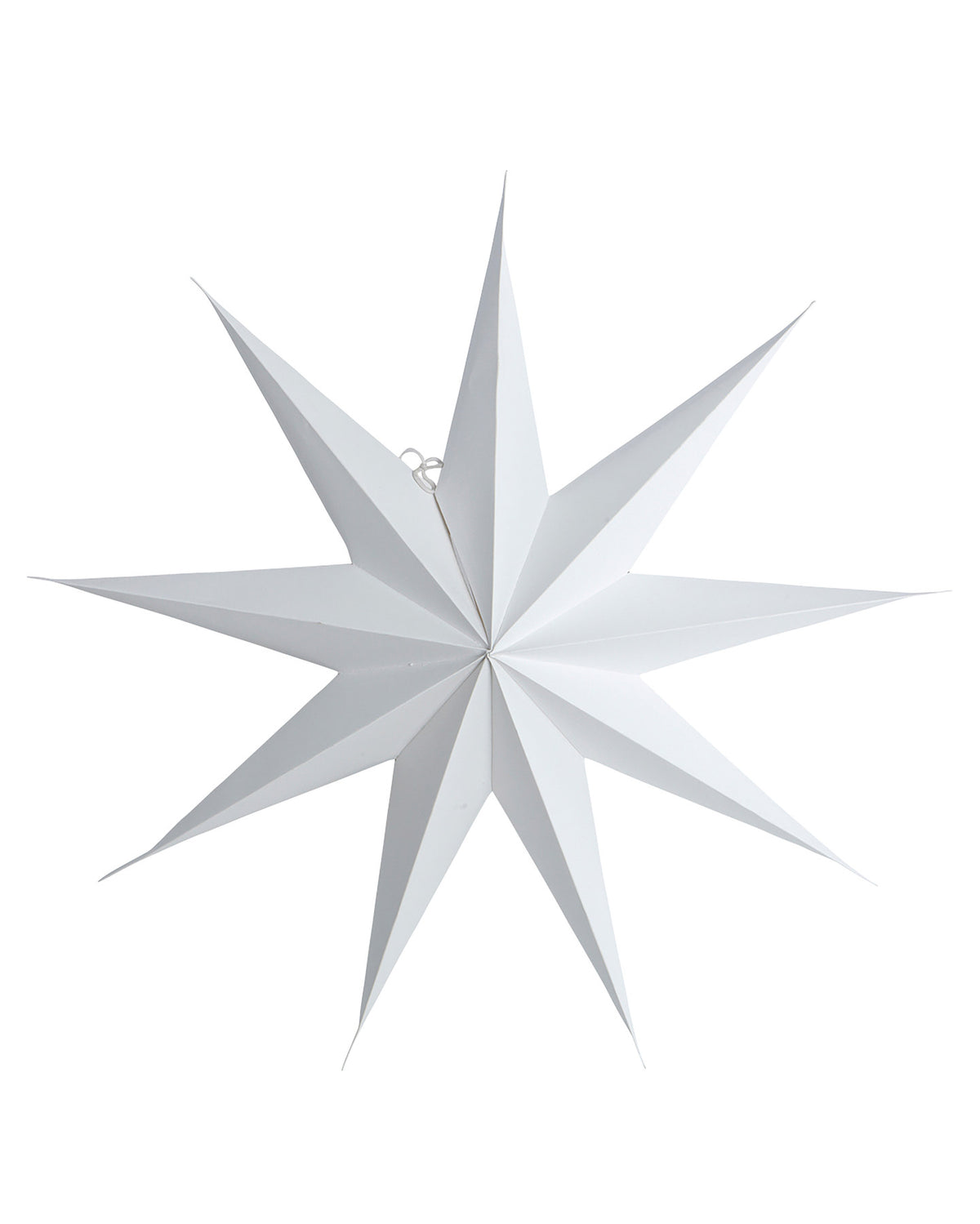 Stern, 9 Point in Weiss präsentiert im Onlineshop von KAQTU Design AG. Weihnachtszubehör ist von House Doctor