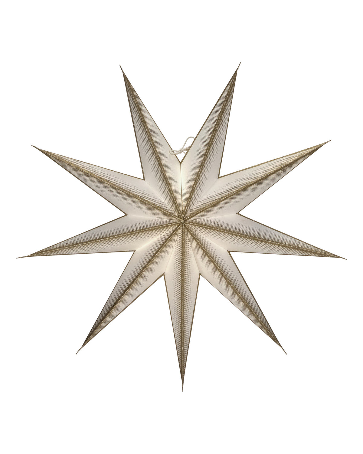 Stern, HD9 Point, Off-White;Champagner in Off-White, Champagner präsentiert im Onlineshop von KAQTU Design AG. Weihnachtszubehör ist von House Doctor