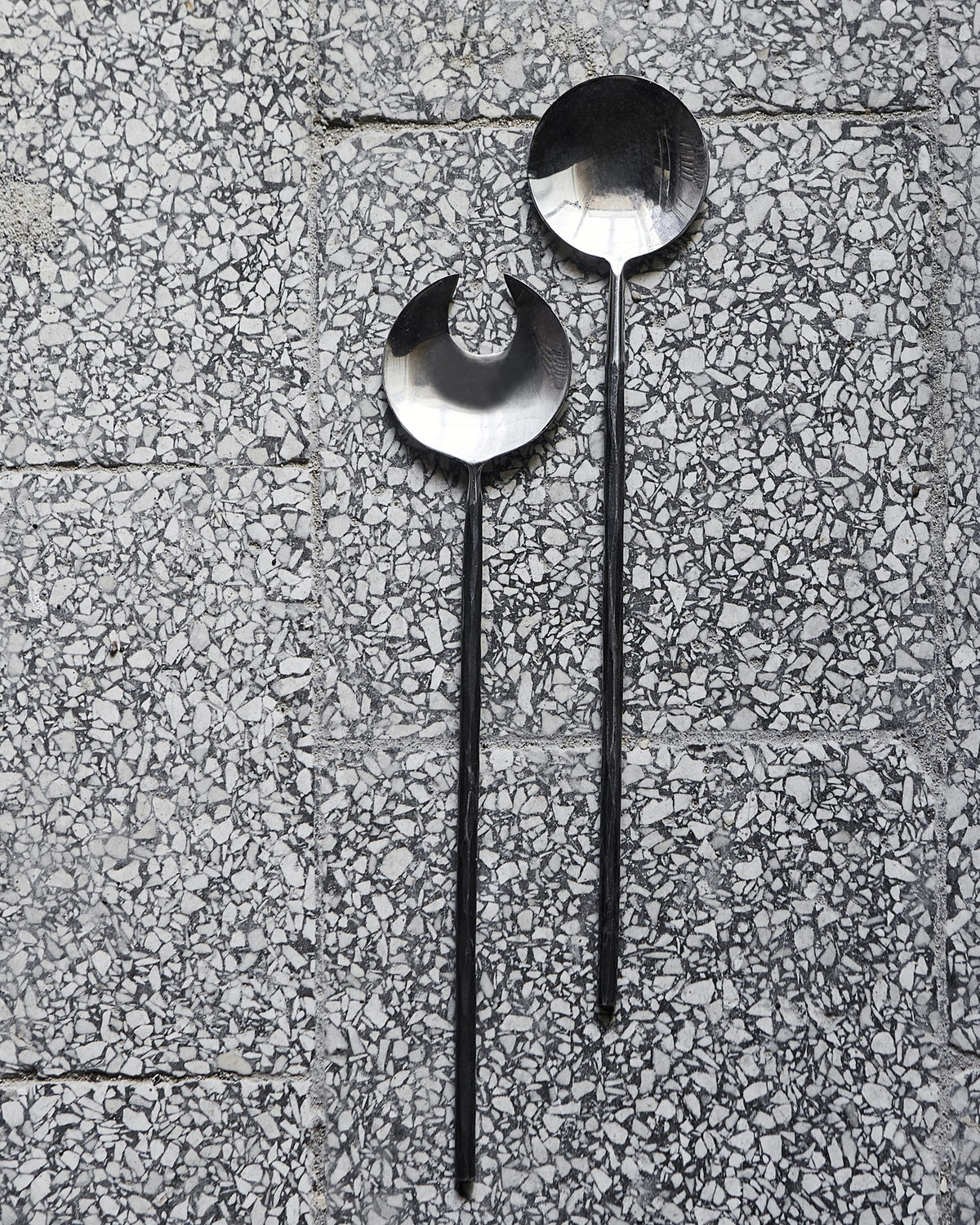 Salatbesteck, Style in Silber präsentiert im Onlineshop von KAQTU Design AG. Salatzubehör ist von House Doctor