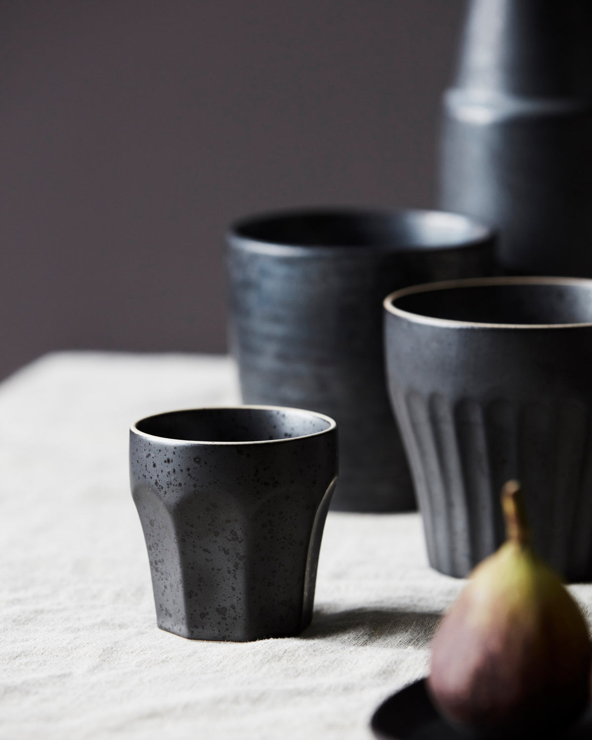 Espressobecher, Berica in Schwarz präsentiert im Onlineshop von KAQTU Design AG. Espressotassen ist von House Doctor