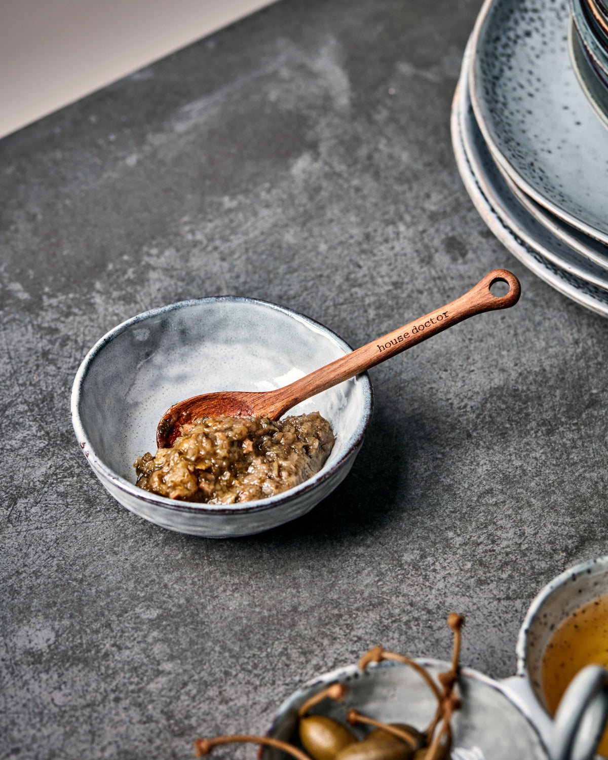 Serving spoons, HDEya, Natur in Natur präsentiert im Onlineshop von KAQTU Design AG. Besteckset ist von House Doctor