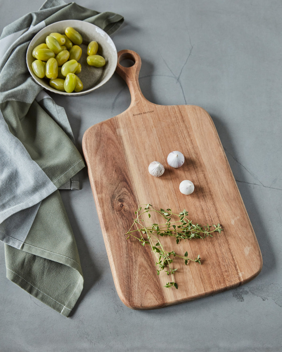Schneidebrett, HDEya, Natur in Natur präsentiert im Onlineshop von KAQTU Design AG. Schneidbrett ist von House Doctor