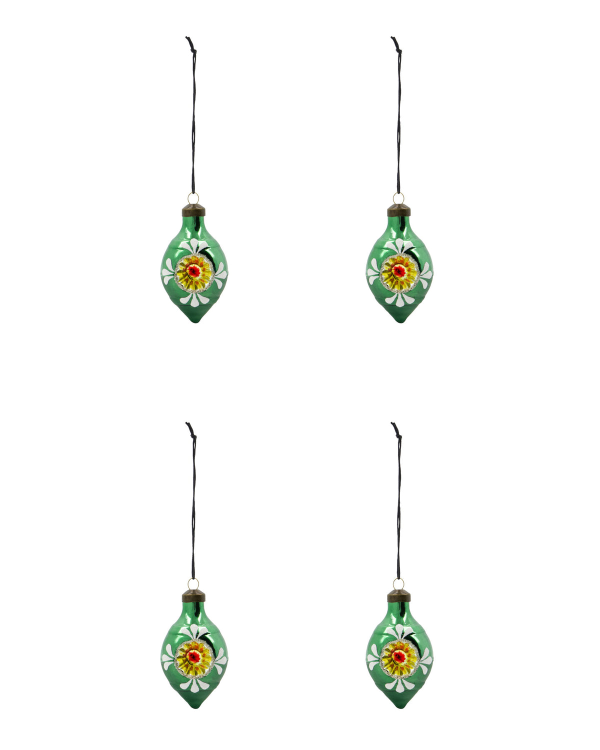 Ornamente, HDNostal, Grün in Grün präsentiert im Onlineshop von KAQTU Design AG. Ornament ist von House Doctor