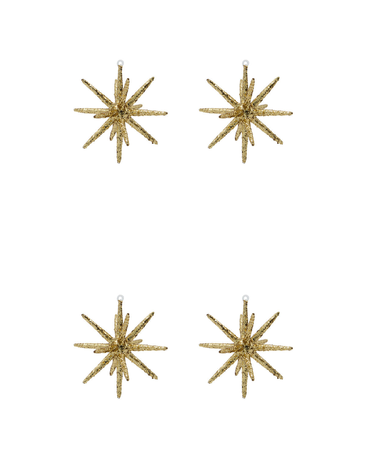 Ornamente, HDSpike, Braun mit Glitzer in Braun mit Glitzer präsentiert im Onlineshop von KAQTU Design AG. Weihnachtszubehör ist von House Doctor