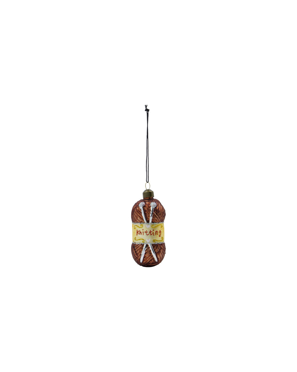 Ornamente, HDWrench, Braun in Braun präsentiert im Onlineshop von KAQTU Design AG. Weihnachtszubehör ist von House Doctor