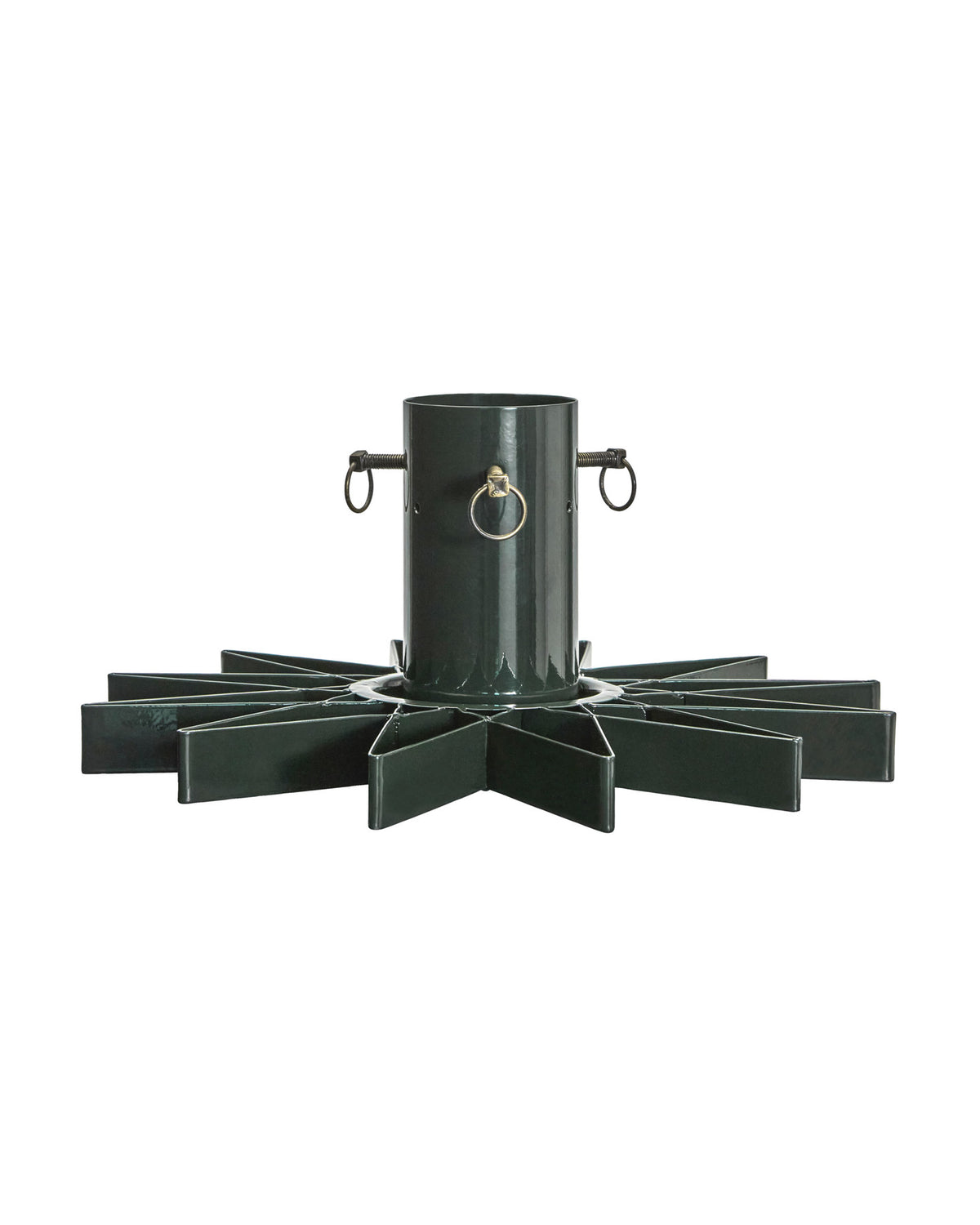 Weihnachtsbaumständer, HDStar, Dunkelgrün in Dunkelgrün präsentiert im Onlineshop von KAQTU Design AG. Aufbewahrungskorb ist von House Doctor
