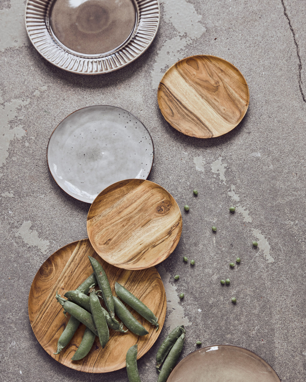 Tabletts, HDWood, Natur in Natur präsentiert im Onlineshop von KAQTU Design AG. Tablett ist von House Doctor
