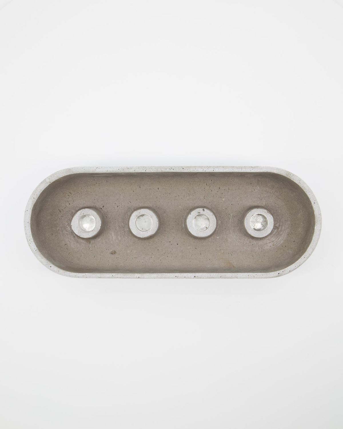 Kerzenständer, HDMarb, Grau in Grau präsentiert im Onlineshop von KAQTU Design AG. Kerzenständer ist von House Doctor