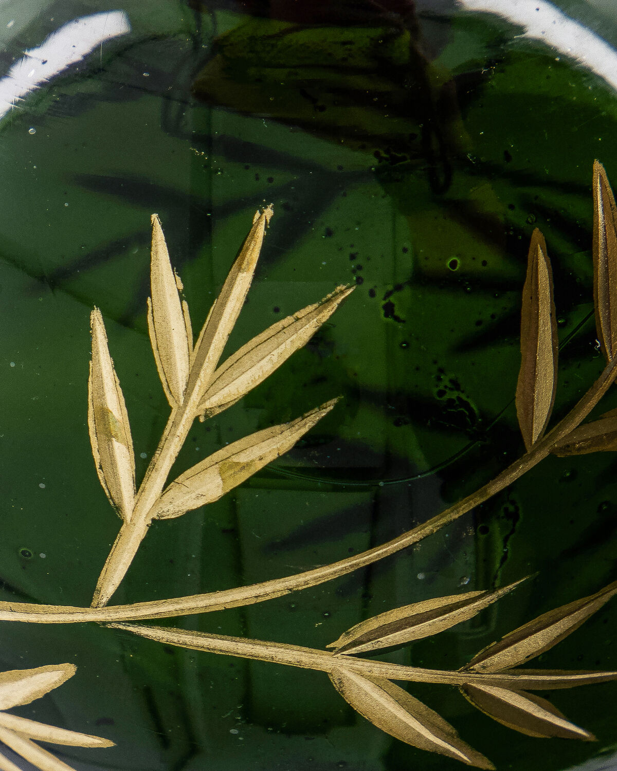 Ornamente, HDLeaf, Grün;Gold in Grün, Gold präsentiert im Onlineshop von KAQTU Design AG. Weihnachtszubehör ist von House Doctor