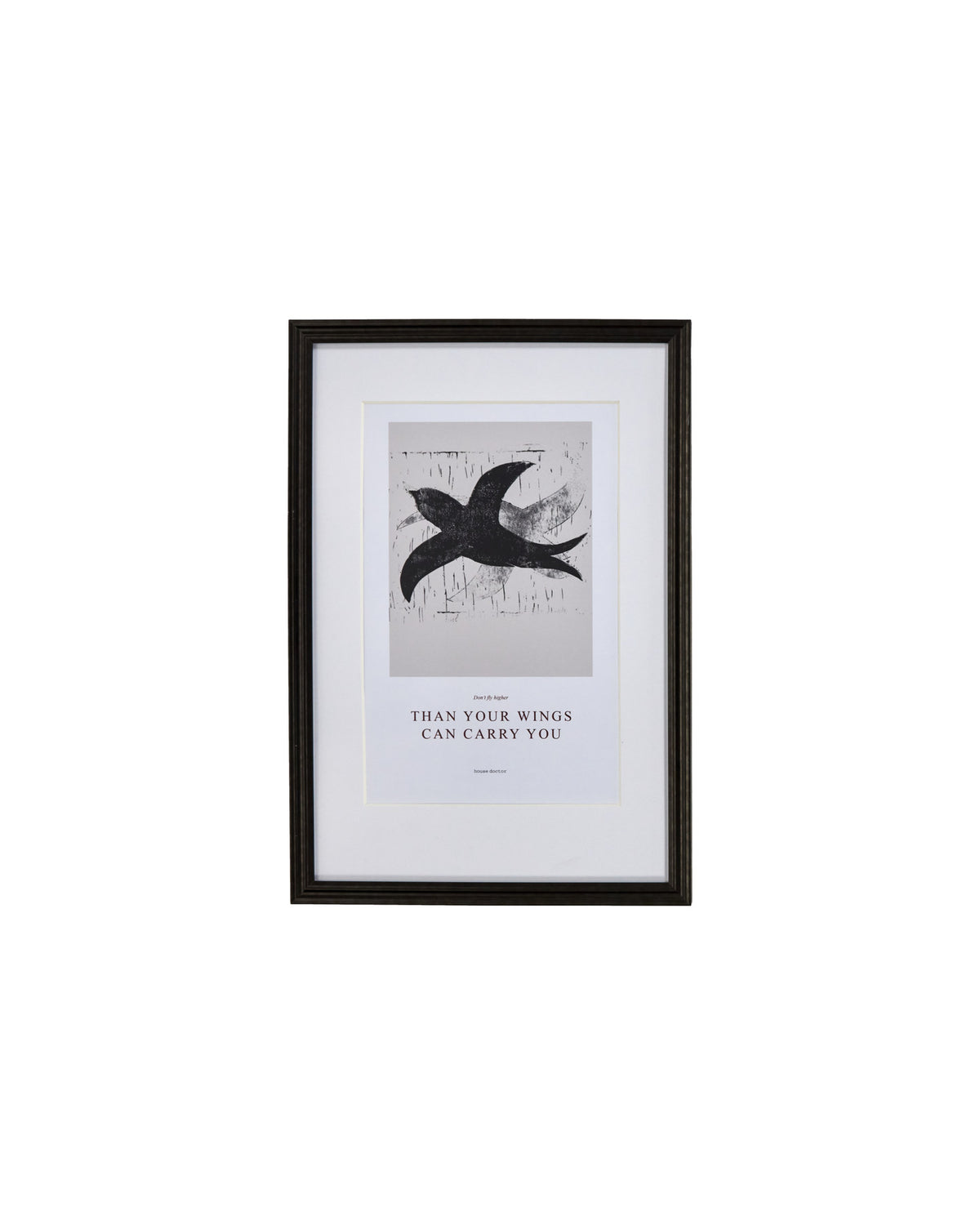 Wandobjekt, HDFly, Schwarz in Schwarz präsentiert im Onlineshop von KAQTU Design AG. Bild ist von House Doctor