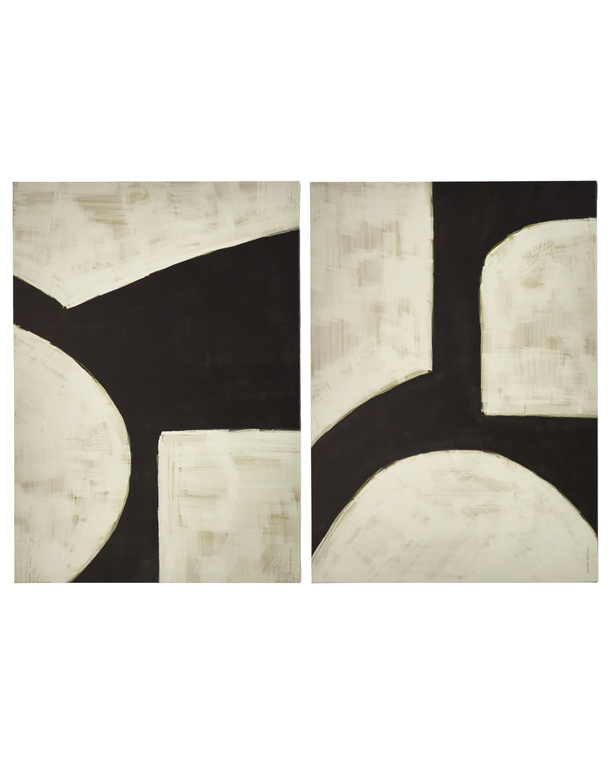 Wandobjekt, HDHape, Schwarz,Off-White in Schwarz, Off-White präsentiert im Onlineshop von KAQTU Design AG. Bild ist von House Doctor