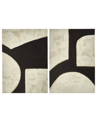 Wandobjekt, HDHape, Schwarz;Off-White