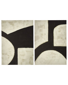 Wandobjekt, HDHape, Schwarz;Off-White