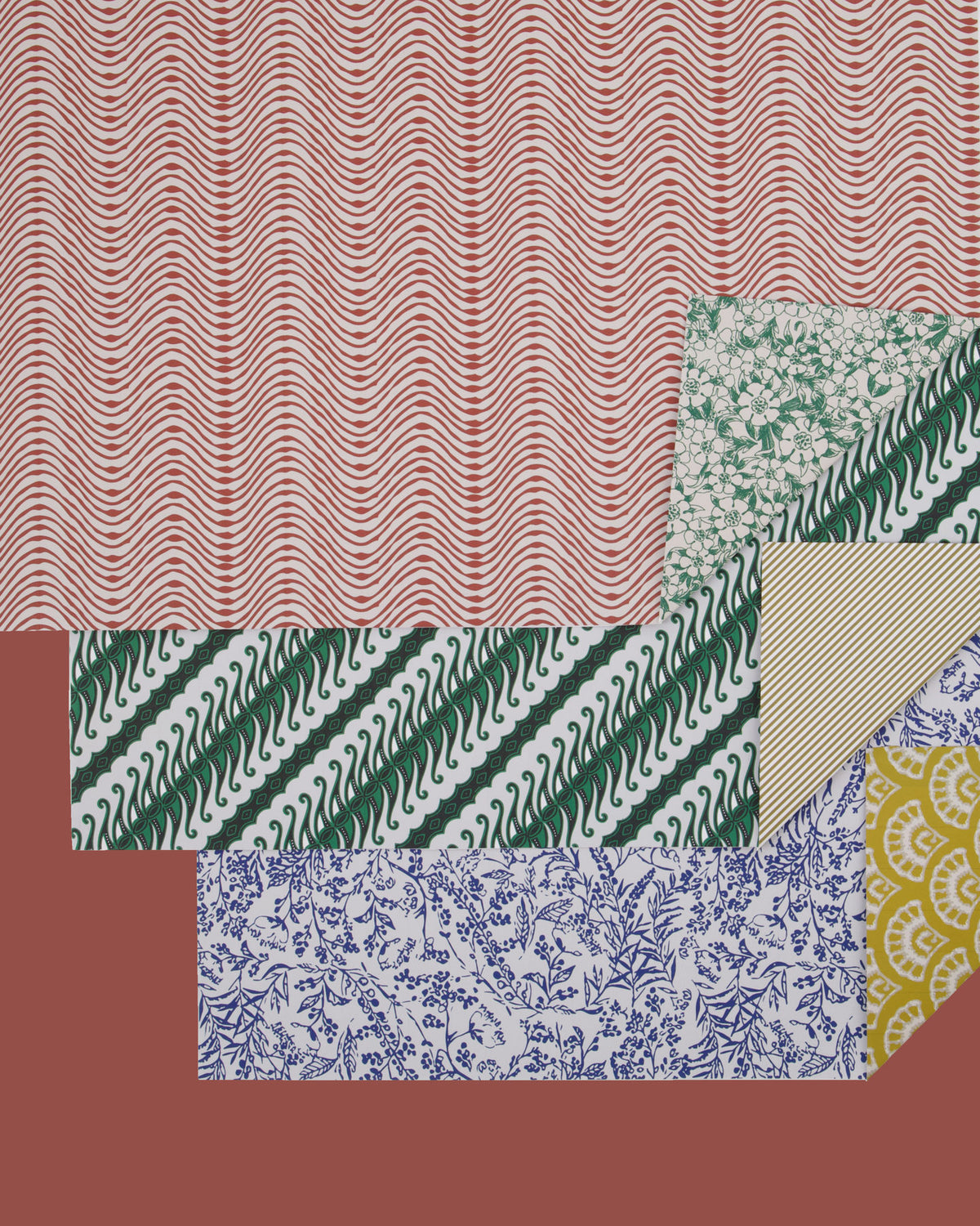 Geschenkpapier, HDWrap, Bunt in Bunt präsentiert im Onlineshop von KAQTU Design AG. Büromaterial ist von House Doctor