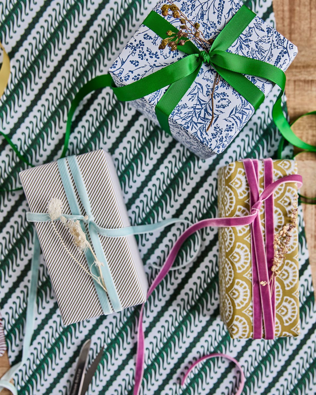 Geschenkpapier, HDWrap, Bunt in Bunt präsentiert im Onlineshop von KAQTU Design AG. Büromaterial ist von House Doctor