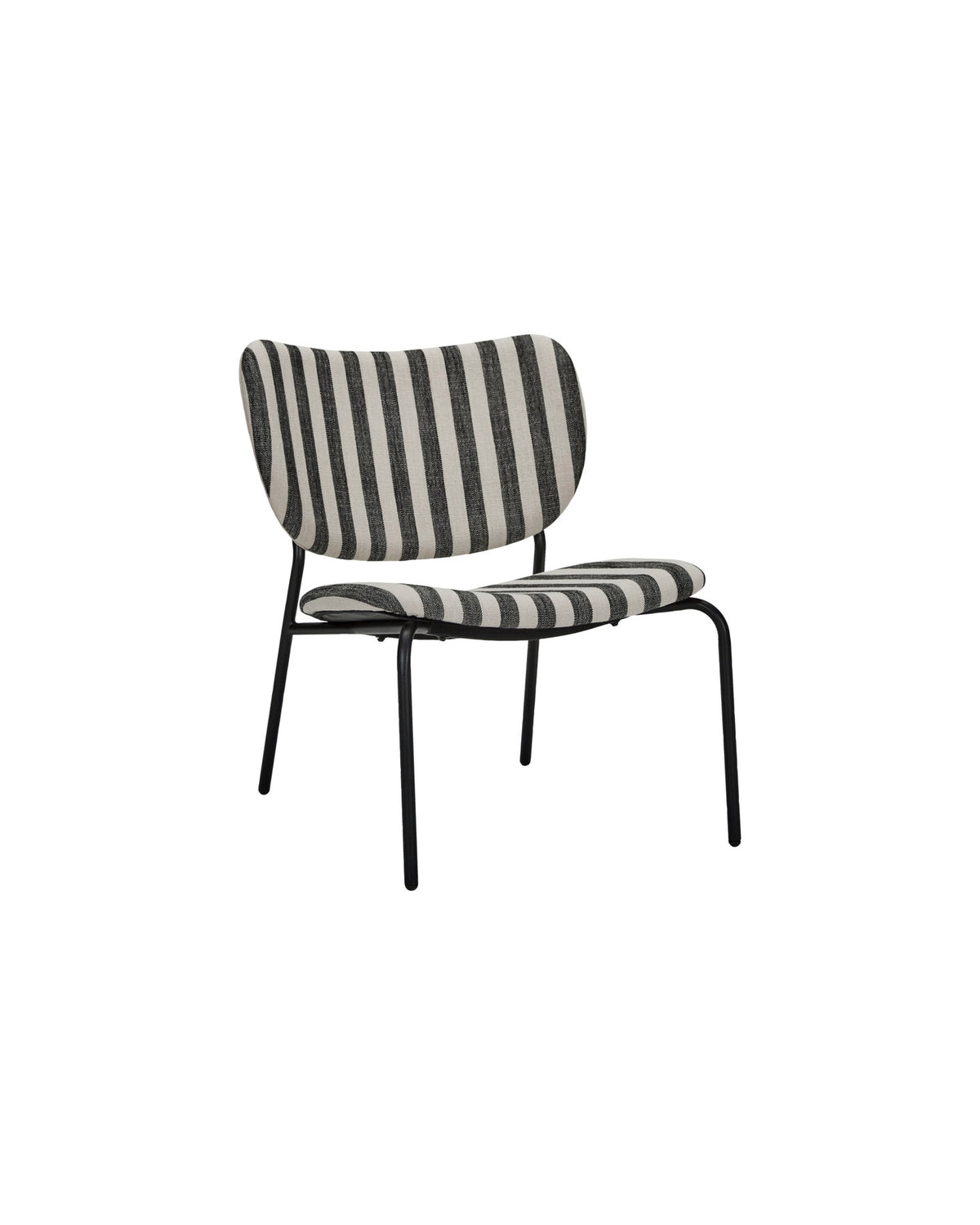 Lounge-Sessel, HDLonga, Schwarz/Off-Weiss in Schwarz/Off-Weiß präsentiert im Onlineshop von KAQTU Design AG. Sessel ist von House Doctor