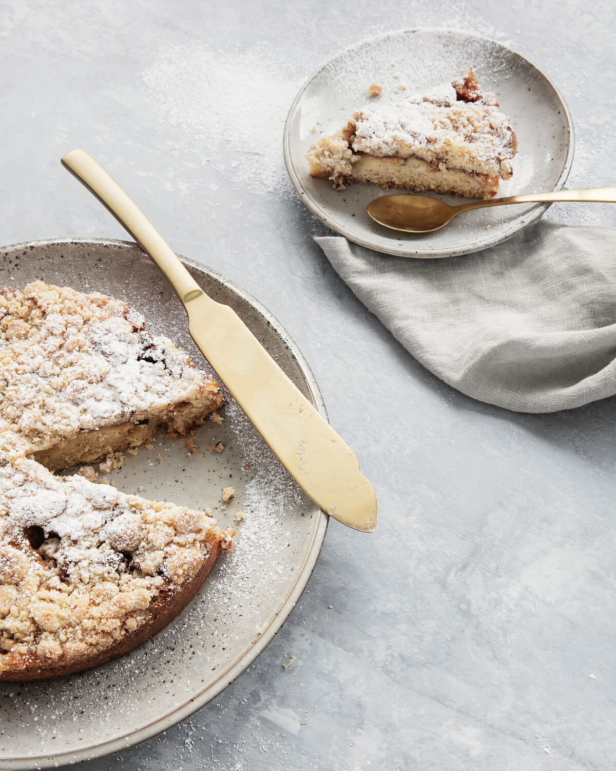 Kuchen-Set, Golden in Gold präsentiert im Onlineshop von KAQTU Design AG. Badzubehör ist von House Doctor