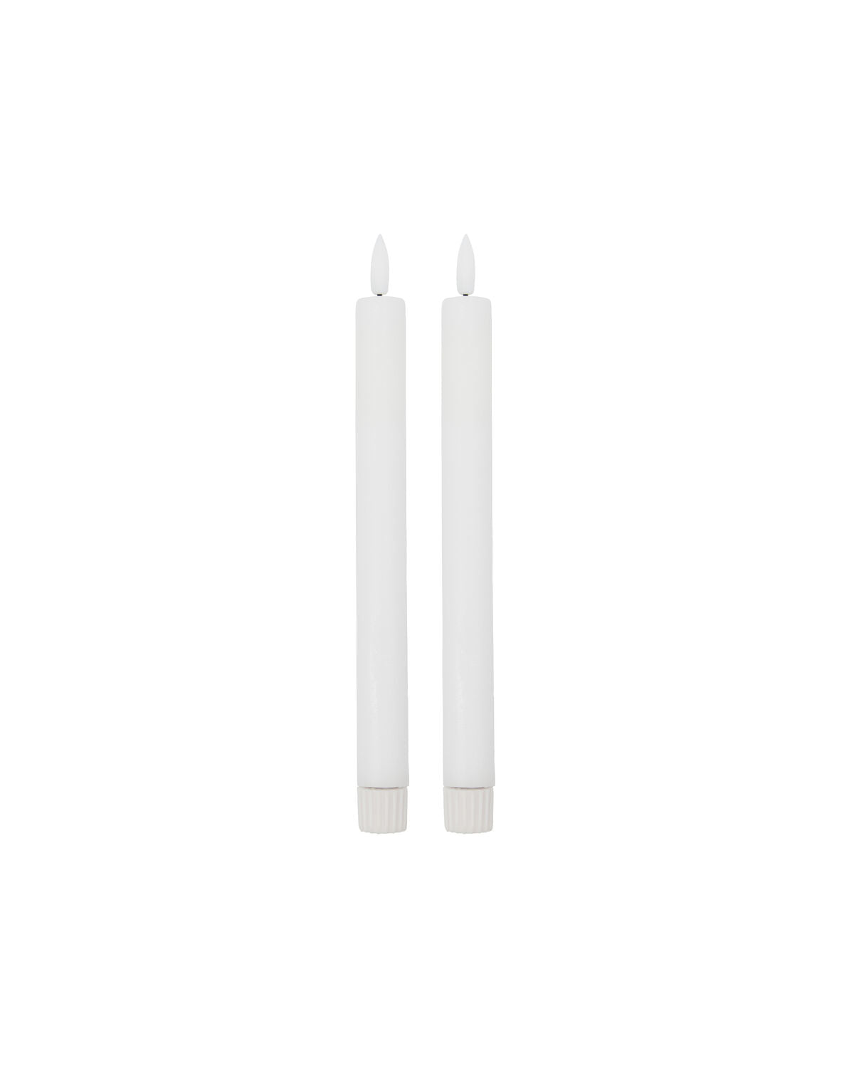 Kerze, HDLED, Weiß in Weiß präsentiert im Onlineshop von KAQTU Design AG. Kerzen ist von House Doctor