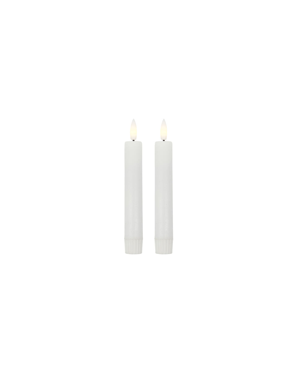 Kerze, HDLED, Weiß in Weiß präsentiert im Onlineshop von KAQTU Design AG. Kerzen ist von House Doctor