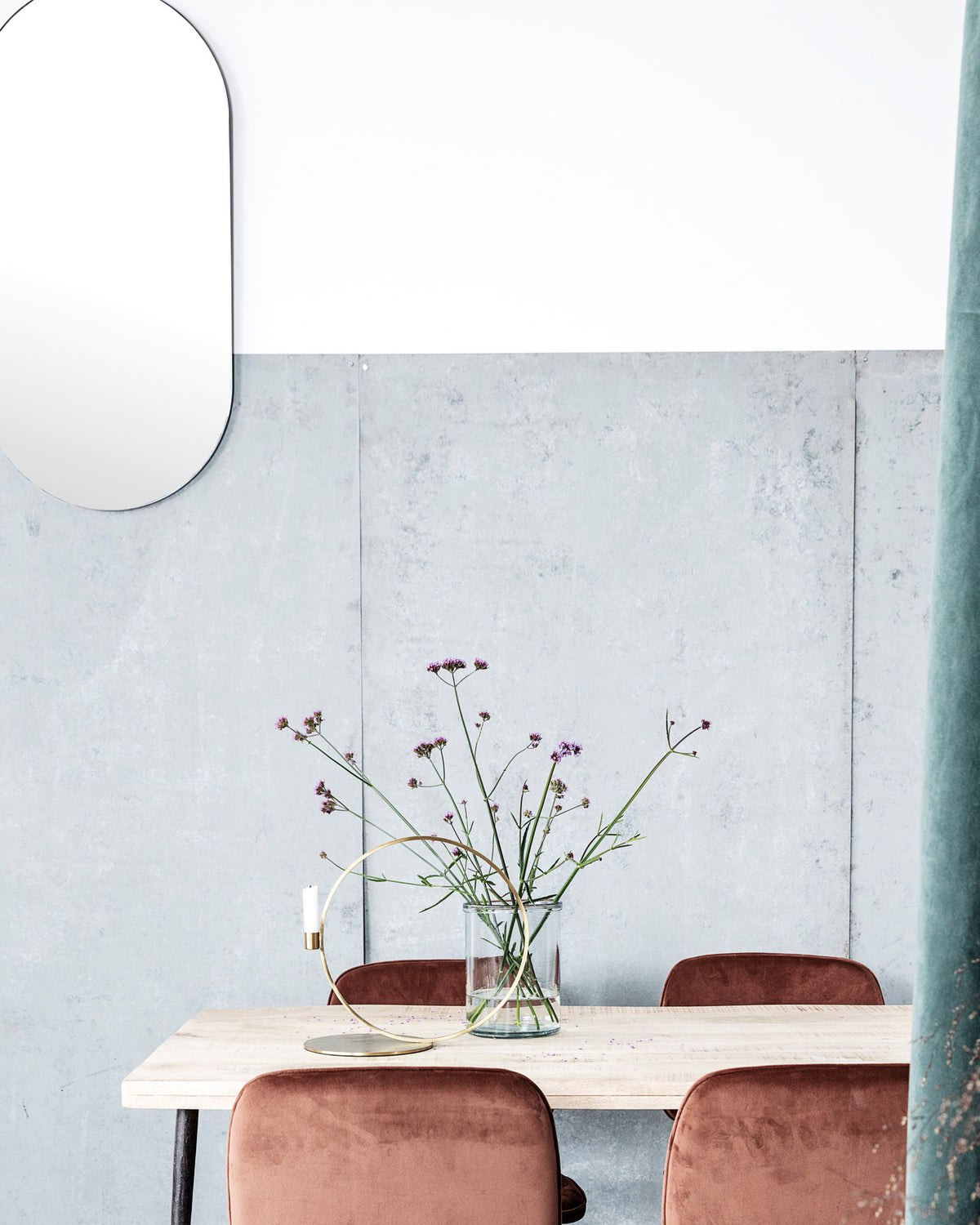 Spiegel, Walls in Grau präsentiert im Onlineshop von KAQTU Design AG. Spiegel ist von House Doctor