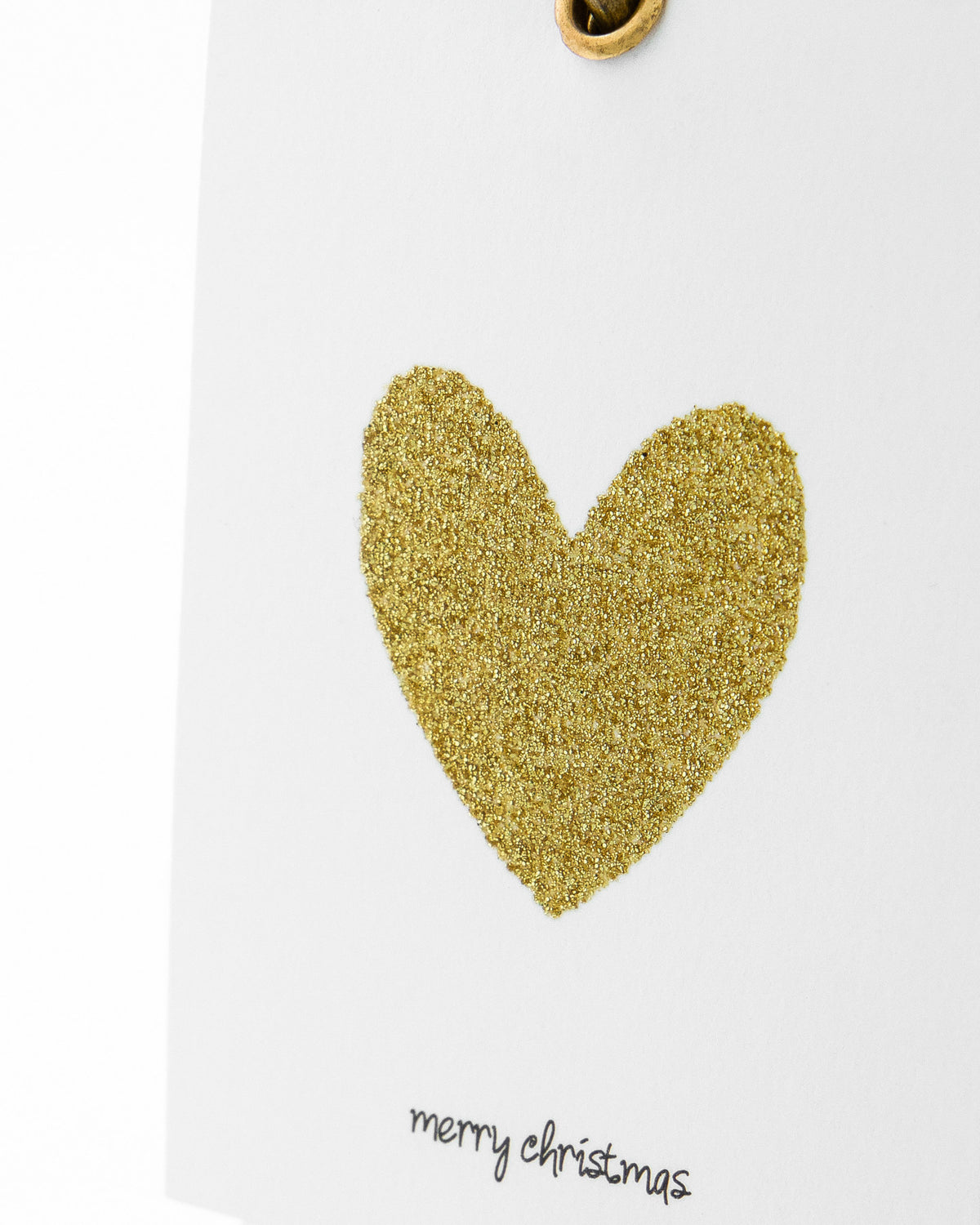Geschenkanhänger, HDGlitr, Weiß;Gold in Weiß, Gold präsentiert im Onlineshop von KAQTU Design AG. Geschenkzubehör ist von House Doctor
