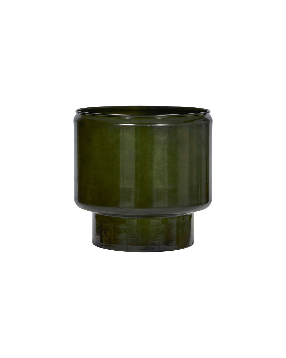Blumentopf, HDPile, Grün in Grün präsentiert im Onlineshop von KAQTU Design AG. Pflanzentopf Outdoor ist von House Doctor