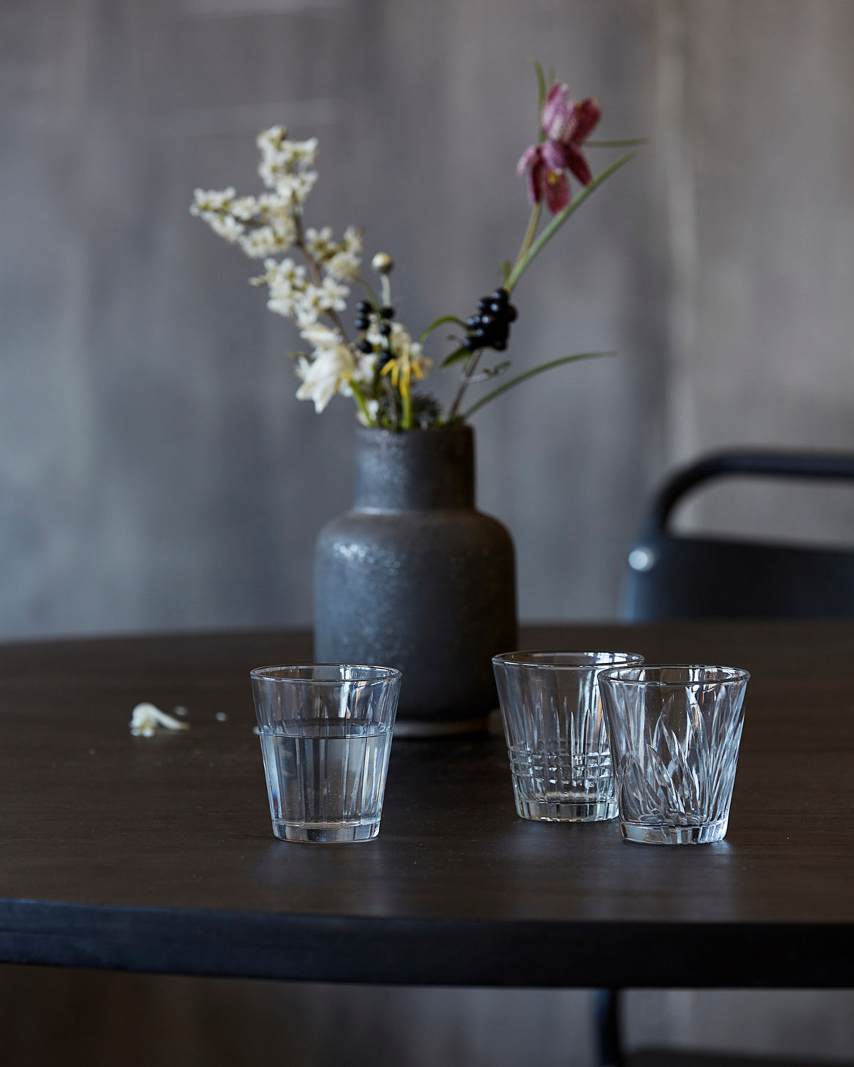 Klare Trinkgläser «Glas, Vintage» von House Doctor aus Glas in drei verschiedenen Designs