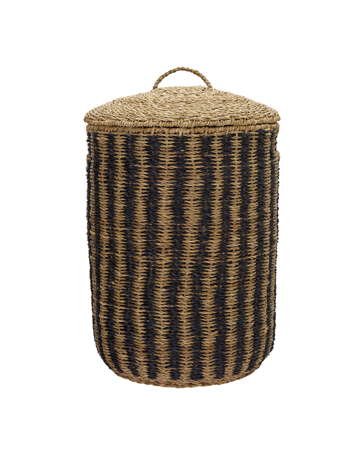 Wäschekörbe, HDCesto, Natur;Schwarz in Natur, Schwarz präsentiert im Onlineshop von KAQTU Design AG. Aufbewährungskörbe ist von House Doctor