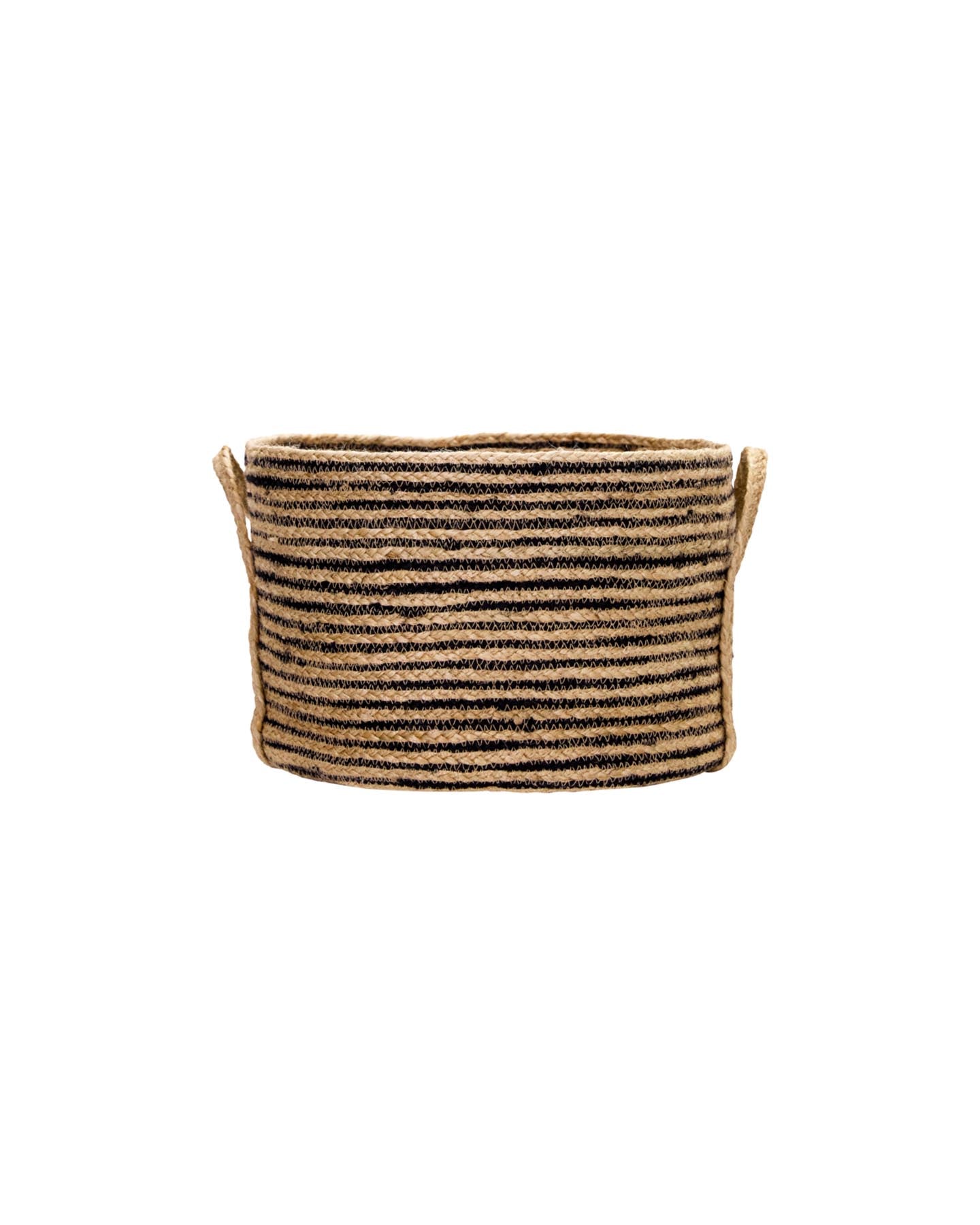 Aufbewahrungskorb, HDDungi, Schwarz;Natur in Schwarz, Natur präsentiert im Onlineshop von KAQTU Design AG. Aufbewahrungskorb ist von House Doctor