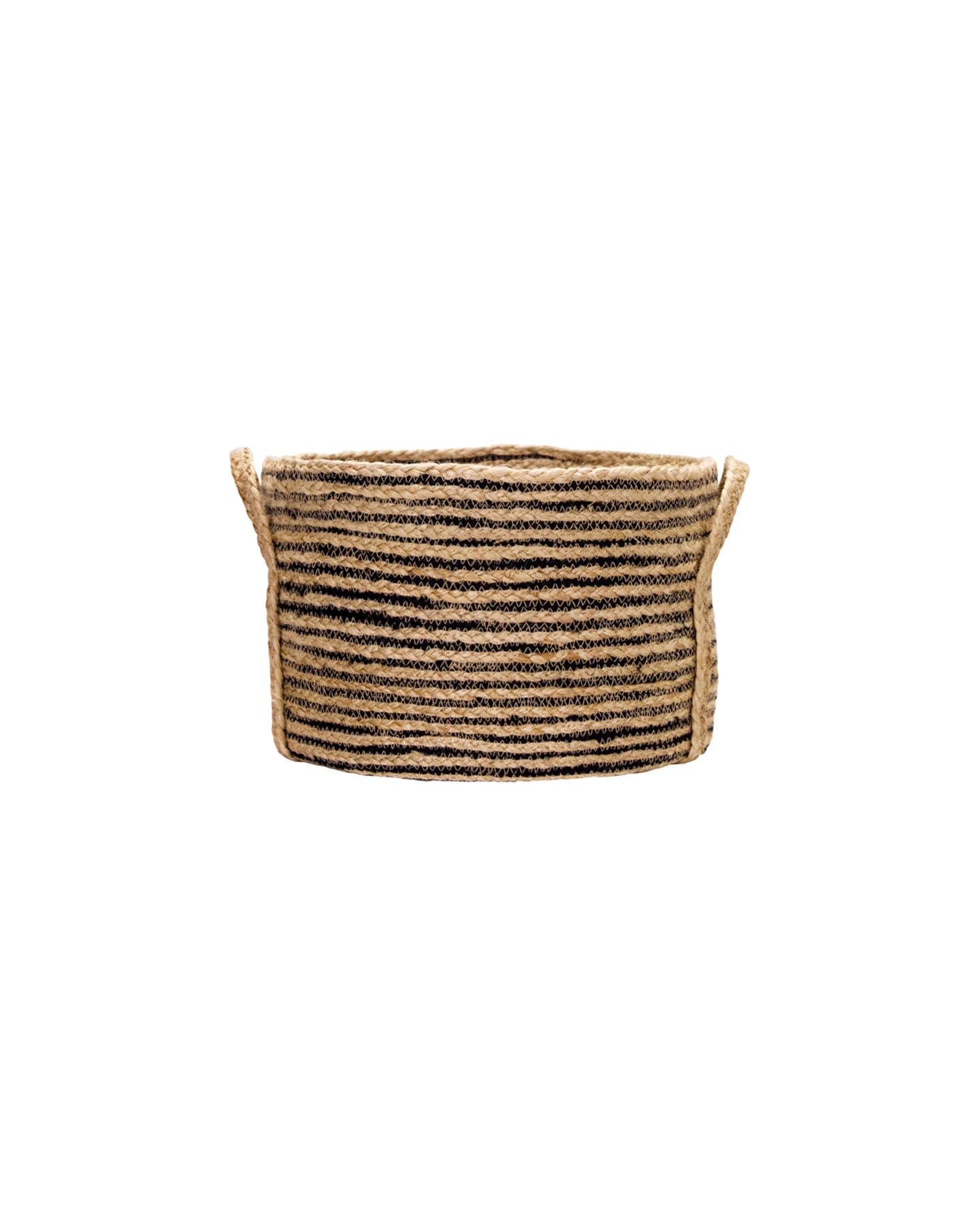 Aufbewahrungskorb, HDDungi, Schwarz;Natur in Schwarz, Natur präsentiert im Onlineshop von KAQTU Design AG. Aufbewahrungskorb ist von House Doctor