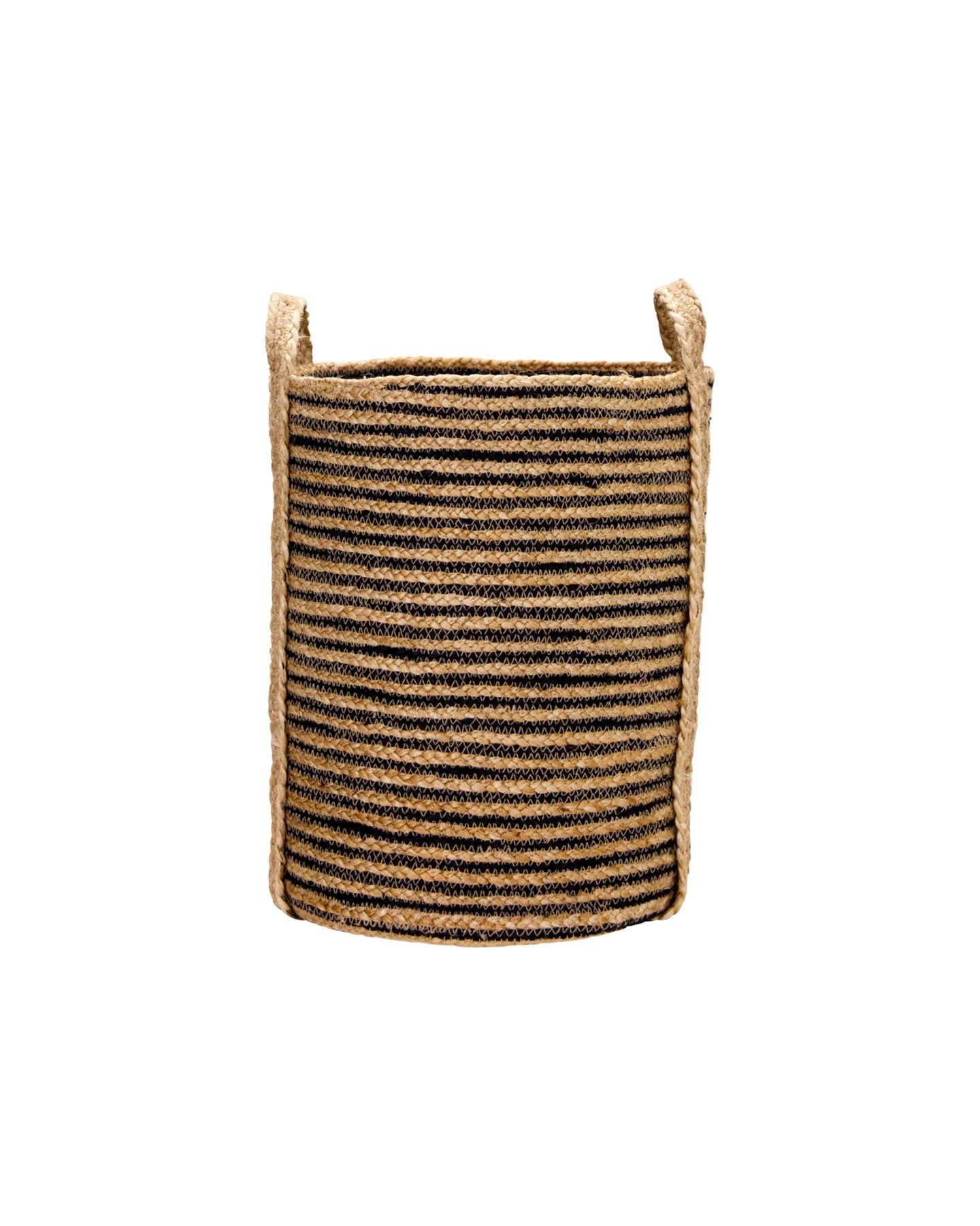 Aufbewahrungskorb, HDDungi, Schwarz;Natur in Schwarz, Natur präsentiert im Onlineshop von KAQTU Design AG. Aufbewahrungskorb ist von House Doctor
