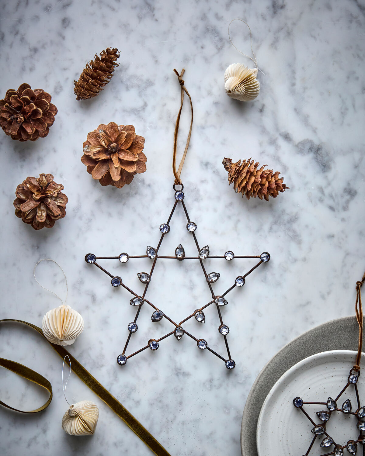 Ornament, HDConnect, Antikes Kupfer-Finish in Antikes Kupfer-Finish präsentiert im Onlineshop von KAQTU Design AG. Weihnachtszubehör ist von House Doctor