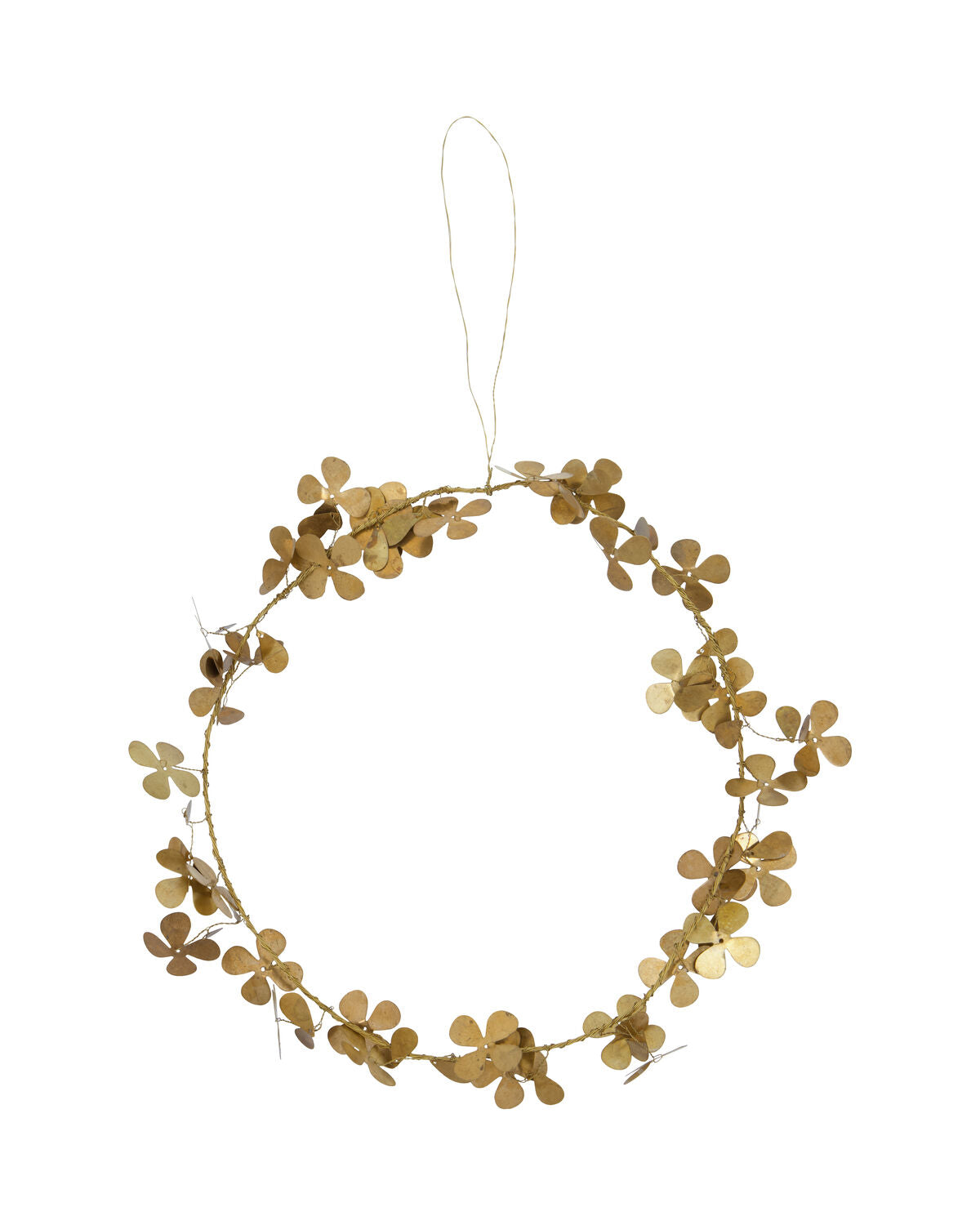Kranz, HDClover, Messing-finish in Messing-finish präsentiert im Onlineshop von KAQTU Design AG. Weihnachtskränze ist von House Doctor