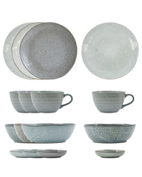 Brunch Set, HDRustic, Grey;Blue