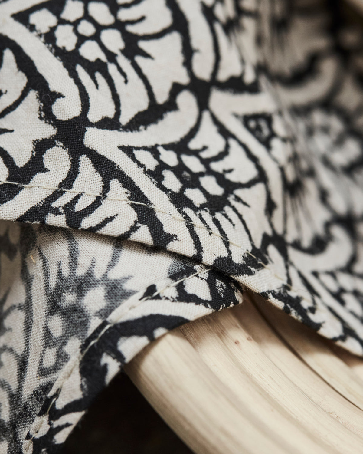 Servietten, HDJoin, Schwarz;Off-White in Schwarz, Off-White präsentiert im Onlineshop von KAQTU Design AG. Servietten ist von House Doctor