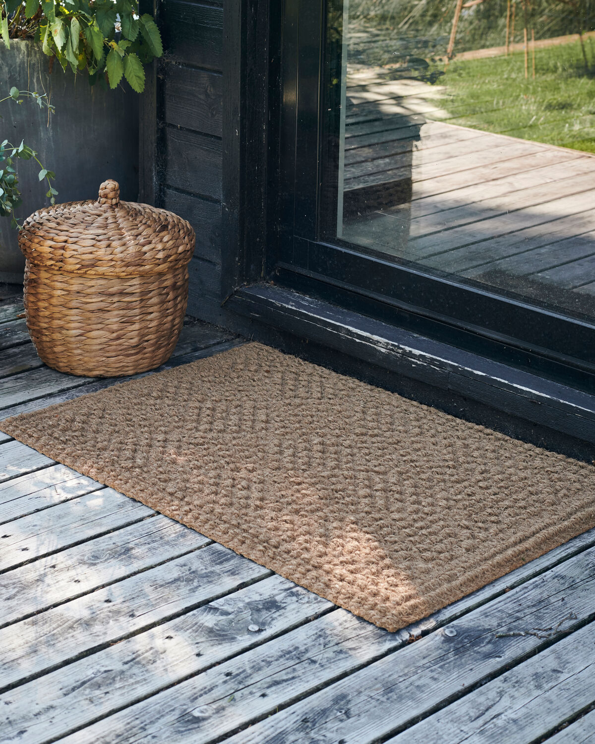 Fussmatte, Clean in Natur präsentiert im Onlineshop von KAQTU Design AG. Türmatte ist von House Doctor