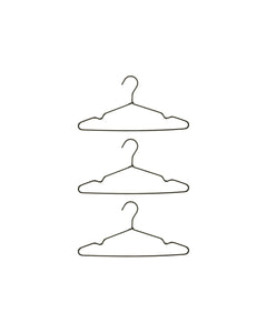 Kleiderbügel, Wire