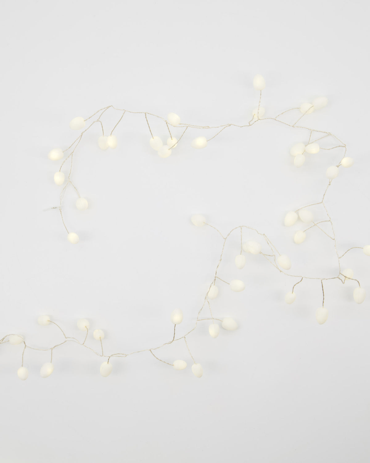 Lichterkette, HDCher, Weiß,Silber in Weiß, Silber präsentiert im Onlineshop von KAQTU Design AG. Weihnachtszubehör ist von House Doctor