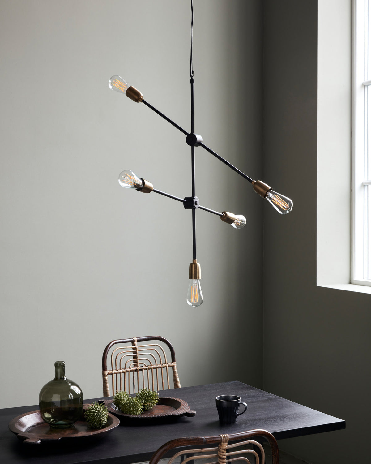 HDEdison, Klar in Klar präsentiert im Onlineshop von KAQTU Design AG. Kabel / Lampenfassung ist von House Doctor
