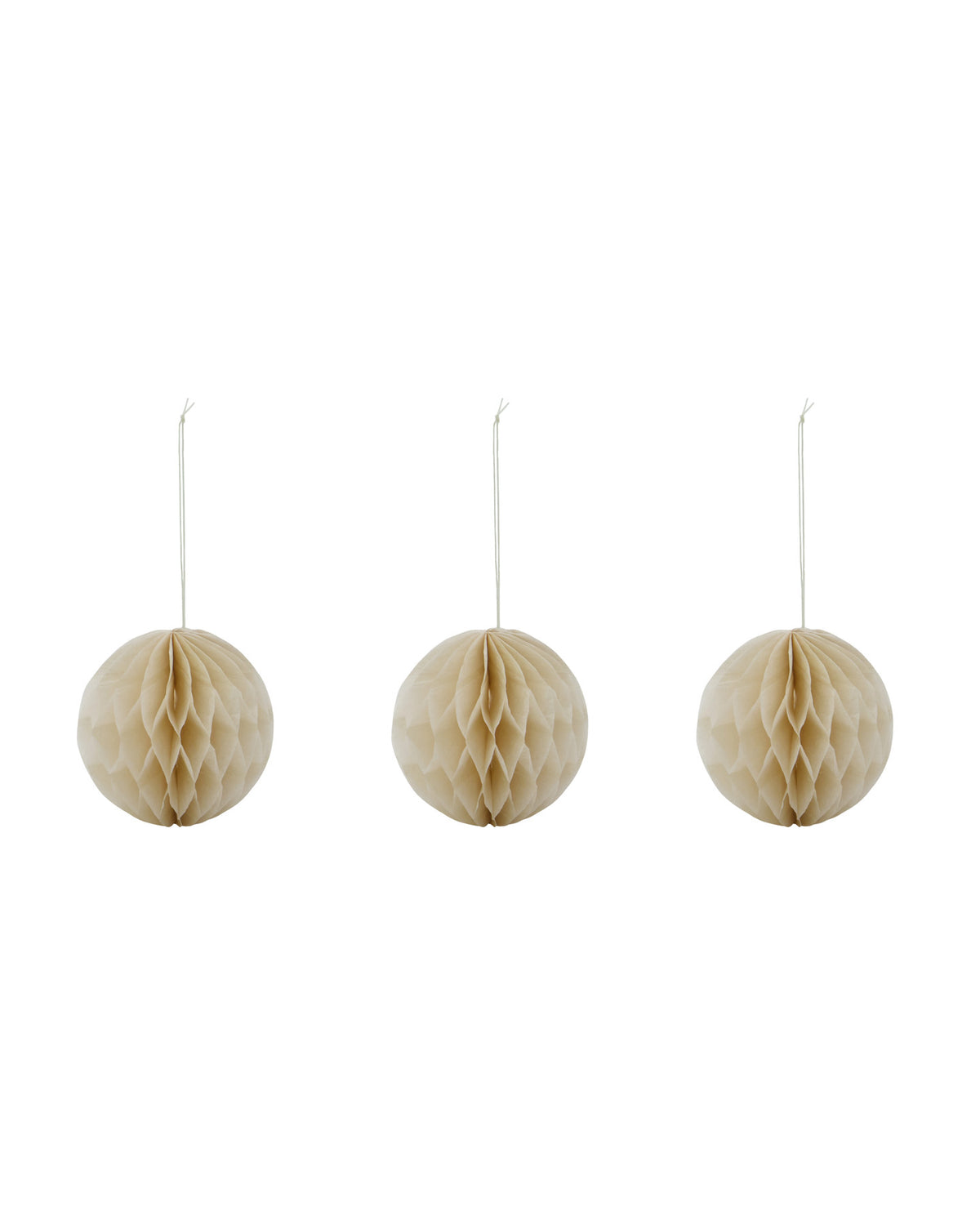 Ornamente, HDOrb, Elfenbein in Elfenbein präsentiert im Onlineshop von KAQTU Design AG. Weihnachtszubehör ist von House Doctor