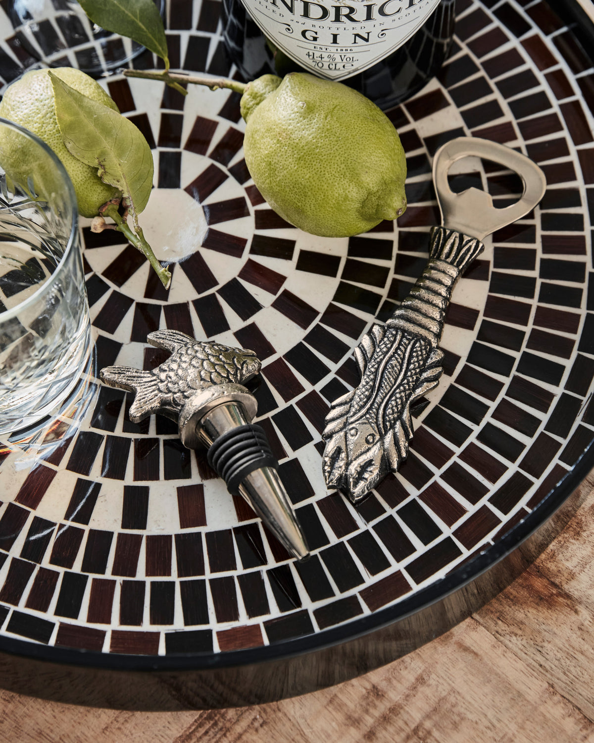 Bar-Zubehör, HDFish, Antik-Silber in Antik-Silber präsentiert im Onlineshop von KAQTU Design AG. Barzubehör ist von House Doctor