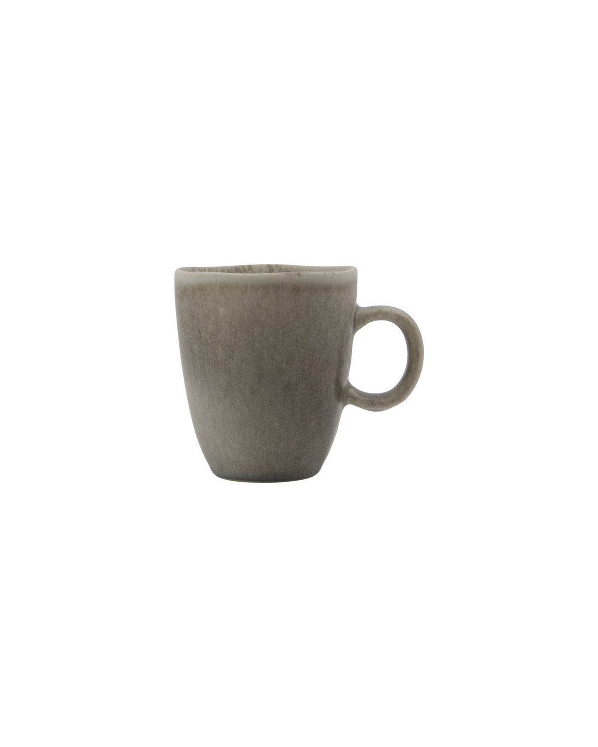 Tasse, HDMore, Grau in Grau präsentiert im Onlineshop von KAQTU Design AG. Tasse ist von House Doctor