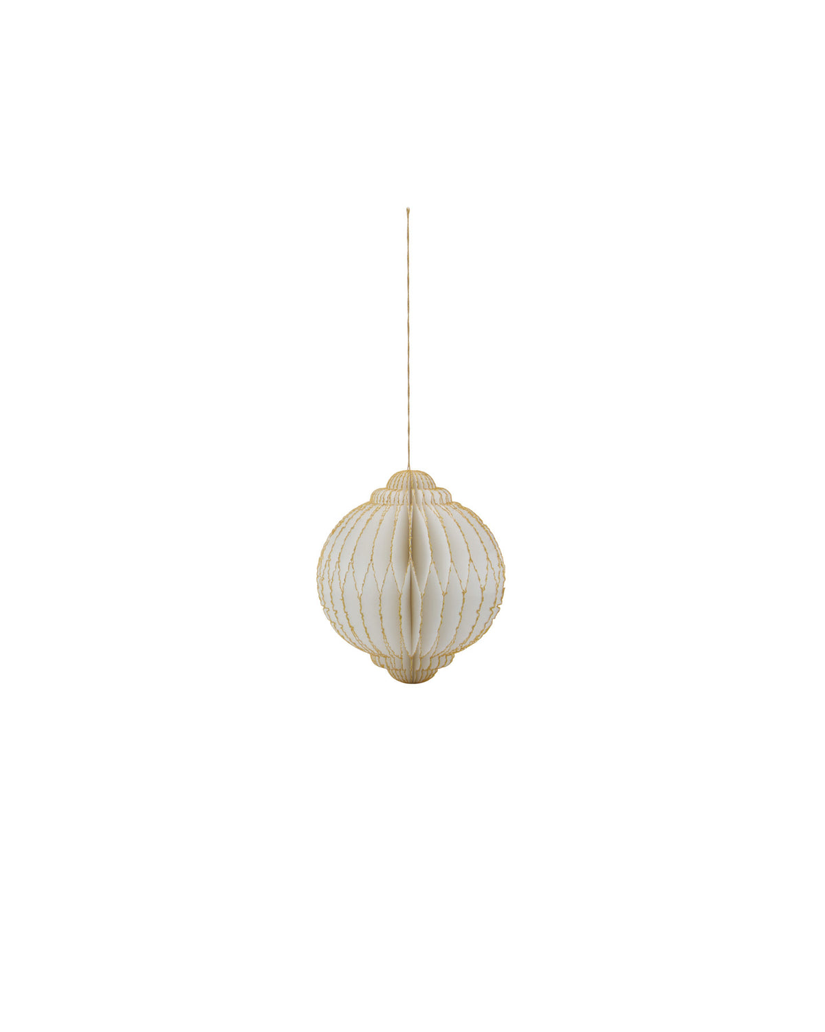 Ornamente, HDAlsta, Off-White;Gold in Off-White, Gold präsentiert im Onlineshop von KAQTU Design AG. Weihnachtszubehör ist von House Doctor