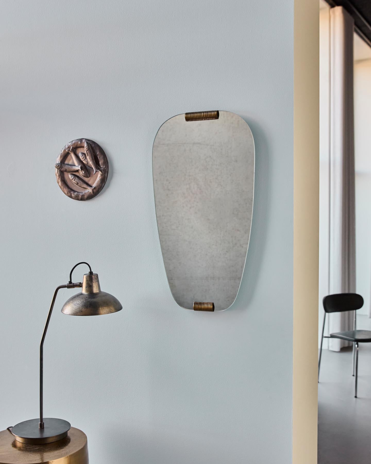 Spiegel, HDClips, Gold in Gold präsentiert im Onlineshop von KAQTU Design AG. Spiegel ist von House Doctor